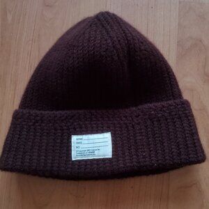 EUC Visvim 24AW Knit Beanie (Cashmere) — Brown